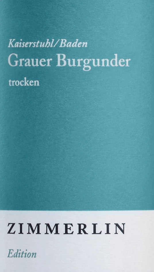 Grauburgunder Edition - Weingut Zimmerlin 4 Grauburgunder Edition - Weingut Zimmerlin - Image 2