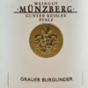 Grauer Burgunder Trocken - Weingut Münzberg -Ferrari || Nautilus || Bree Sales grauer burgunder trocken weingut muenzberg label 1