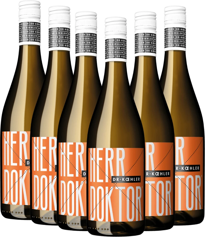 6er Vorteils-Weinpaket - Herr Doktor - Dr. Koehler 3 6er Vorteils-Weinpaket - Herr Doktor - Dr. Koehler
