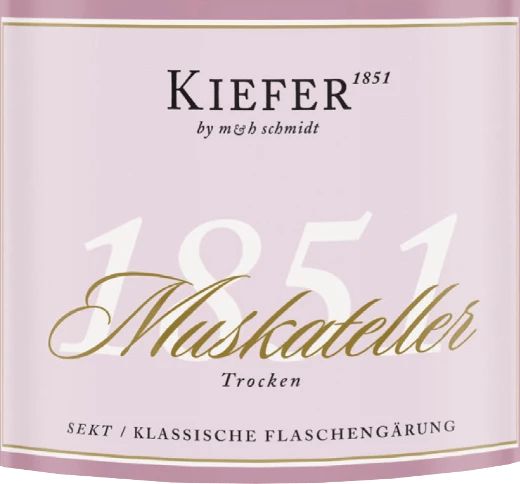 1851 Muskateller Sekt Trocken - Weingut Kiefer 4 1851 Muskateller Sekt Trocken - Weingut Kiefer - Image 2