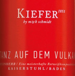 12x Vorteils-Weinpaket Tanz Auf Dem Vulkan Rotling - Weingut Kiefer -Ferrari || Nautilus || Bree Sales kiefer tanz auf dem vulkan etikett