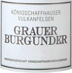 Vulkanfelsen Grauburgunder - Königschaffhausen-Kiechlinsbergen