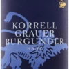 Grauburgunder Trocken - Weingut Korrell -Ferrari || Nautilus || Bree Sales korrell grauburgunder etikett