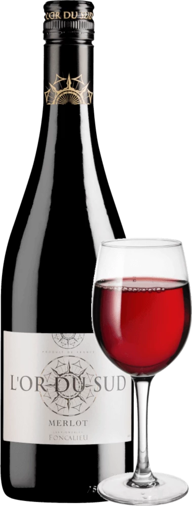 6er Vorteils-Weinpaket - L'Or Du Sud Merlot Pays D'Oc IGP - Les Vignobles Foncalieu 3 6er Vorteils-Weinpaket - L'Or Du Sud Merlot Pays D'Oc IGP - Les Vignobles Foncalieu