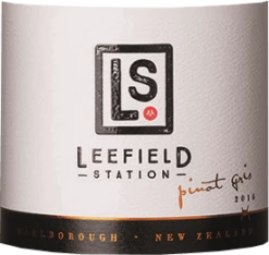 Leefield Station Pinot Gris - Marisco -Ferrari || Nautilus || Bree Sales leefield station pinot gris marisco label