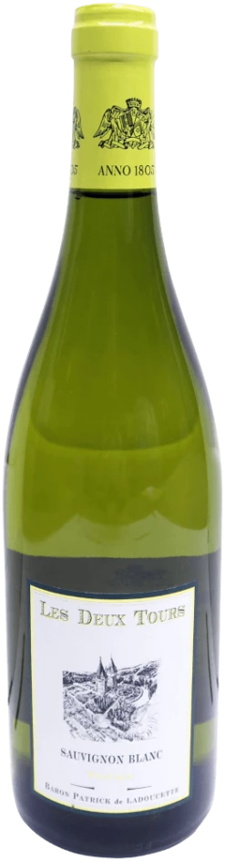 Les Deux Tours Sauvignon Blanc Touraine AOC - De Ladoucette