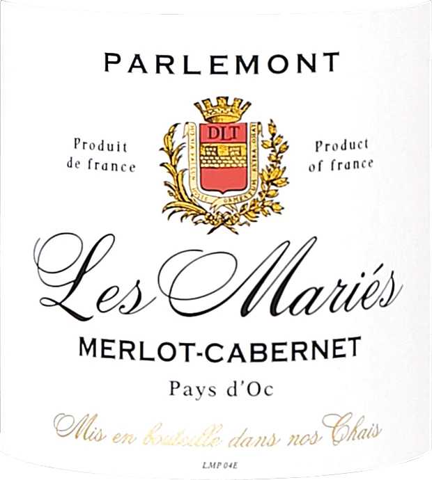 Les Mariés Merlot Cabernet - Parlemont 3 Les Mariés Merlot Cabernet - Parlemont