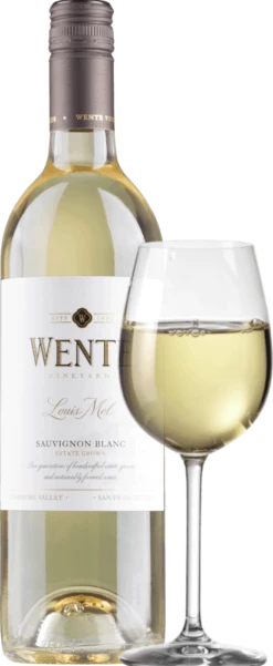 6x Vorteils-Weinpaket Louis Mel Sauvignon Blanc - Wente Vineyards -Ferrari || Nautilus || Bree Sales louis mel sauvignon blanc wente vineyards glas 1