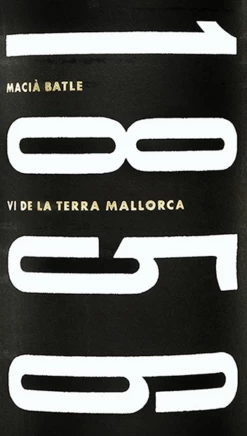1856 Tinto Vi De La Terra Mallorca - Macià Batle