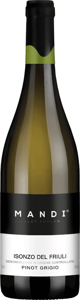 MANDI Pinot Grigio Isonzo Del Friuli DOC - Borgo Conventi 3 MANDI Pinot Grigio Isonzo Del Friuli DOC - Borgo Conventi