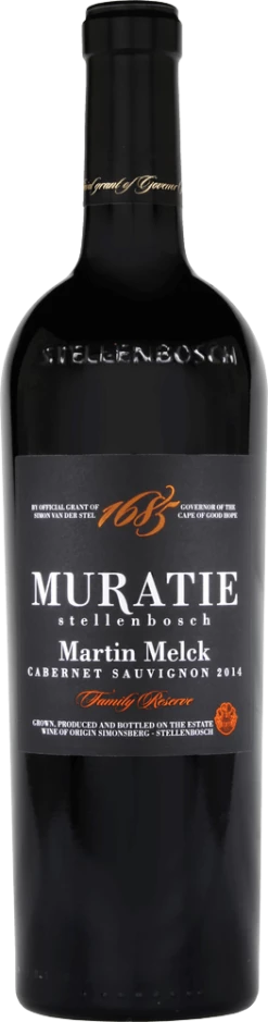 Martin Melck Cabernet Sauvignon Family Reserve - Muratie Estate