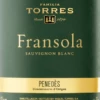 Fransola Sauvignon Blanc DO - Miguel Torres 2 Fransola Sauvignon Blanc DO - Miguel Torres -Ferrari || Nautilus || Bree Sales miguel torres fransola etikett