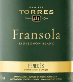 Fransola Sauvignon Blanc DO - Miguel Torres