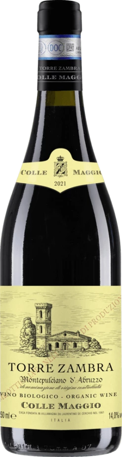 Montepulciano D'Abruzzo Colle Maggio DOC 1,5 L Magnum - Torre Zambra