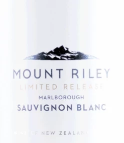 Sauvignon Blanc Limited Release - Mount Riley -Ferrari || Nautilus || Bree Sales mount riley limited sauv blanc etikett