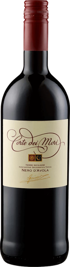 Nero D'Avola Terre Siciliane IGT 1,0 L - Corte Dei Mori