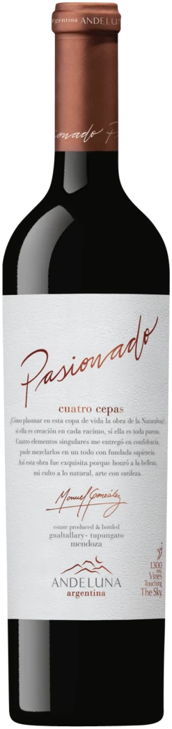 Pasionado Cuatro Cepas - Andeluna Cellars