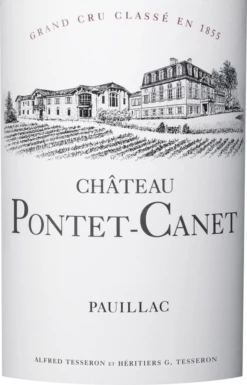 Château Pontet-Canet Pauillac 5eme Cru Classé - Château Pontet-Canet 5 Château Pontet-Canet Pauillac 5eme Cru Classé - Château Pontet-Canet -Ferrari || Nautilus || Bree Sales pauillac aoc ch oteau pontet canet label
