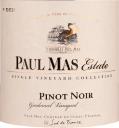 Single Vineyard Collection Pinot Noir - Paul Mas Estate