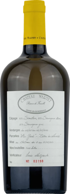 Réserve De La Famille Blanc Sainte-Foy Côtes De Bordeaux AOC - Château Martet