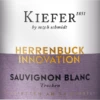 Herrenbuck Innovation Sauvignon Blanc - Weingut Kiefer -Ferrari || Nautilus || Bree Sales sauvignon blanc innovation kiefer etikett