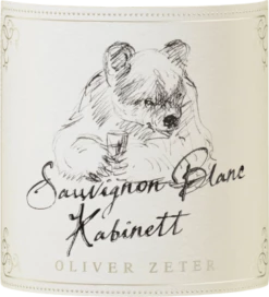 Sauvignon Blanc Kabinett - Oliver Zeter -Ferrari || Nautilus || Bree Sales sauvignon blanc kabinett oliver zeter label