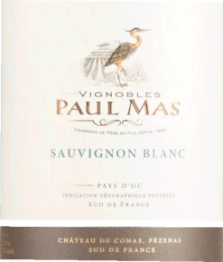 Classique Sauvignon Blanc IGP - Domaine Paul Mas
