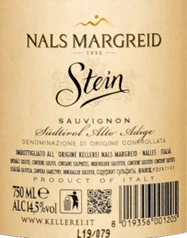 Stein Sauvignon Blanc - Nals Margreid 4 Stein Sauvignon Blanc - Nals Margreid - Image 2