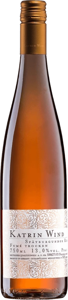 Spätburgunder Rosé Fumé Trocken - Katrin Wind