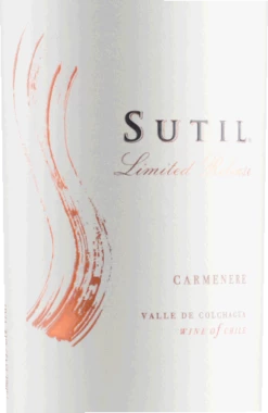 Limited Release Carmenère Colchagua Valley - Sutil Family Wines
