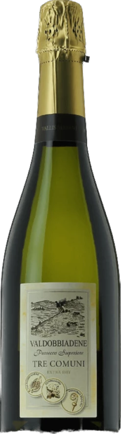 Tre Comuni Selezione Prosecco Extra Dry Conegliano E Valdobbiadene - Vallis Mareni