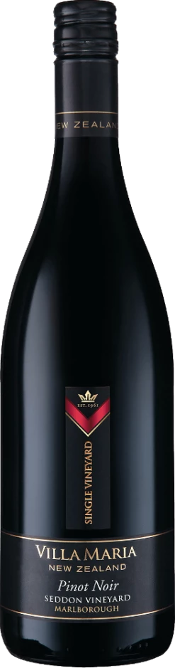 Pinot Noir Seddon Single Vineyard - Villa Maria -Ferrari || Nautilus || Bree Sales villa maria pinot noir seddon