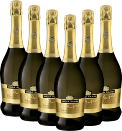6er Vorteilspaket Il Fresco Prosecco Spumante Brut DOC - Villa Sandi -Ferrari || Nautilus || Bree Sales villa sandi prosecco spumante paket 6er