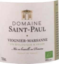 Viognier-Marsanne Blanc - Domaine Saint Paul