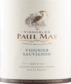 Classique Viognier Sauvignon IGP - Domaine Paul Mas -Ferrari || Nautilus || Bree Sales viognier sauvignon paul mas etikett