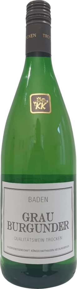 Vulkanfelsen Grauburgunder Trocken 1 L - Königschaffhausen-Kiechlinsbergen