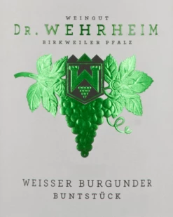 Weißer Burgunder Buntstück - Dr. Wehrheim
