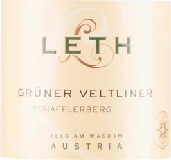 Grüner Veltliner Schafflerberg - Leth 5 Grüner Veltliner Schafflerberg - Leth -Ferrari || Nautilus || Bree Sales weingutlethgr nerveltlinerschafflerberg etikett