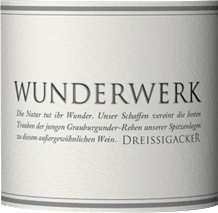Wunderwerk Grauburgunder Trocken - Dreissigacker 4 Wunderwerk Grauburgunder Trocken - Dreissigacker - Image 2